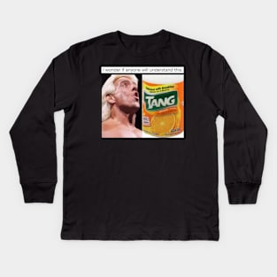 Ric Flair WOOO! Kids Long Sleeve T-Shirt